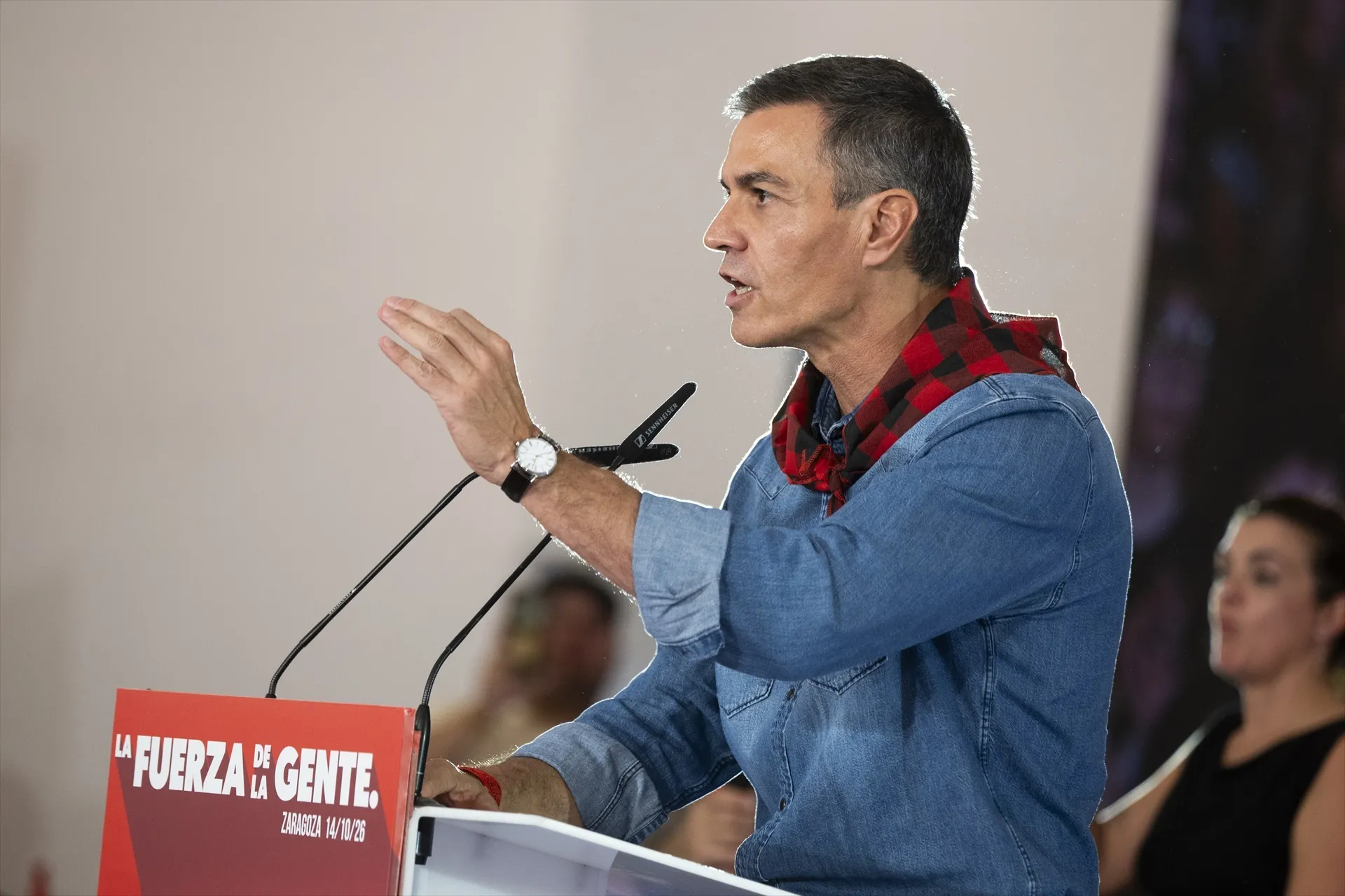 EuropaPress 7845611 secretario general psoe presidente gobierno pedro sanchez interviene acto