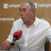 El portavoz de Compromís en Les Corts, Joan Baldoví. Rober Solsona / Europa Press