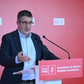 El portavoz del PSOE en el Congreso de los Diputados, Patxi López. David de Haro / Europa Press
