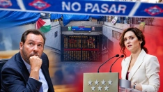 Entrada Sol cerrada  tensión política en Madrid