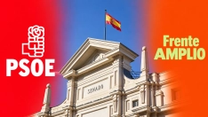 Senado español entre PSOE y Frente AMPLIO