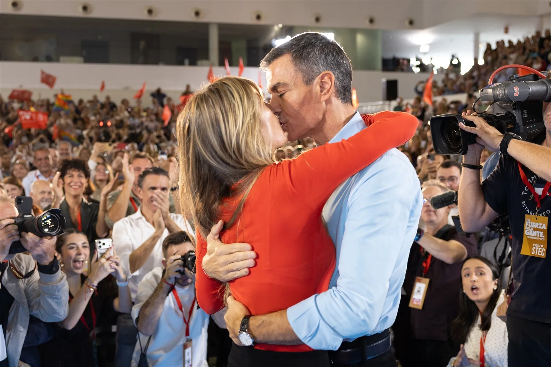 EuropaPress 7851201 presidente gobierno pedro sanchez esposa begona gomez comite federal psoe EuropaPress 7851201 presidente gobierno pedro sanchez esposa begona gomez comite federal psoe