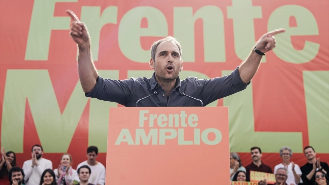 The coordinator of IU Andalucía and candidate of the Frente Amplio, Toni Valero, during the presentation of his candidacy for the general elections on November 29. Carlos Luján / Europa Press The coordinator of IU Andalucía and candidate of the Frente Amplio, Toni Valero, during the presentation of his candidacy for the general elections on November 29. Carlos Luján / Europa Press
