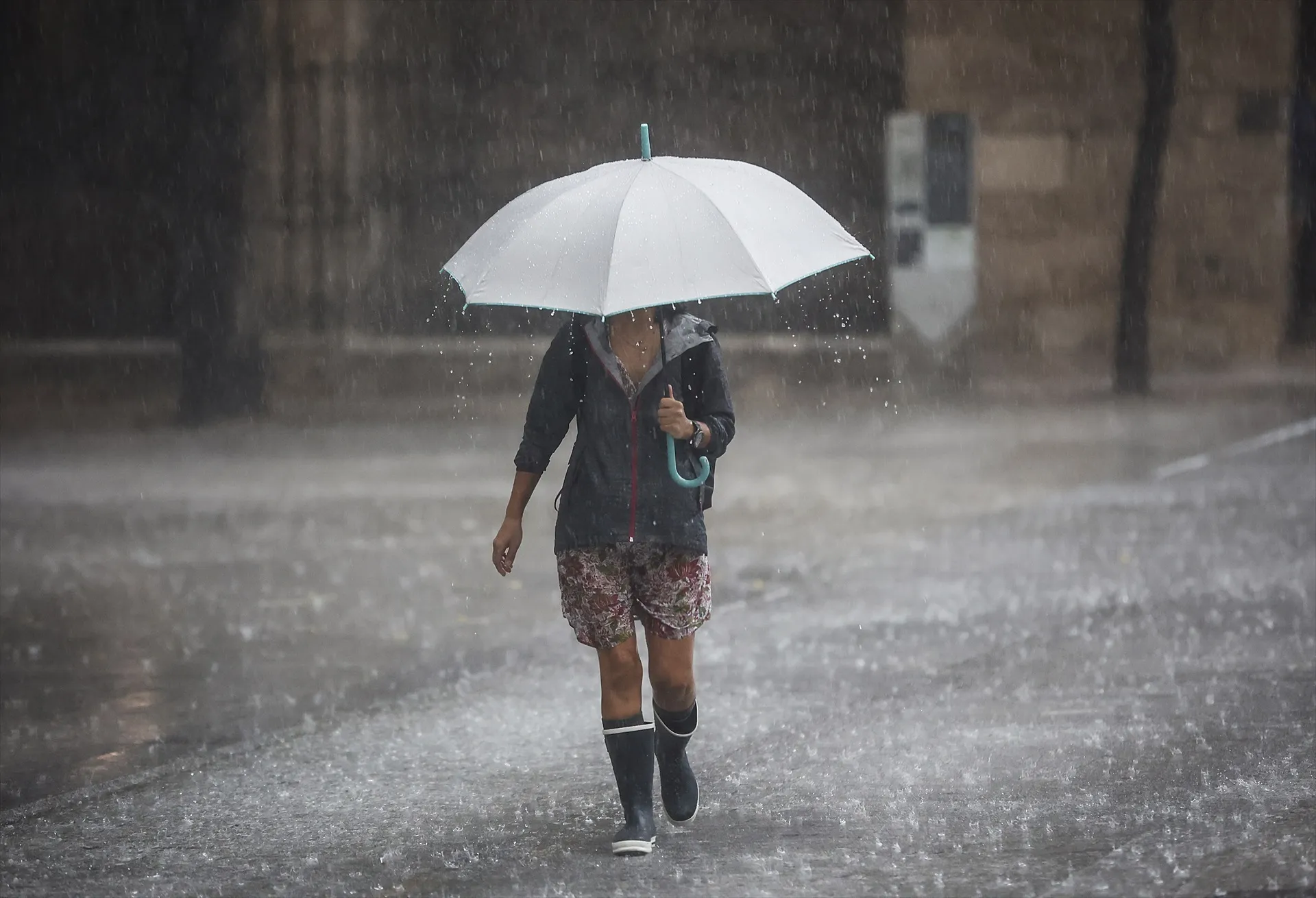 EuropaPress 5440444 persona camina paraguas lluvia 15 septiembre 2023 valencia comunidad EuropaPress 5440444 persona camina paraguas lluvia 15 septiembre 2023 valencia comunidad
