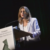 La vicepresidenta segunda y ministra de Trabajo, Yolanda Díaz. Verónica Lacasa / Europa Press
