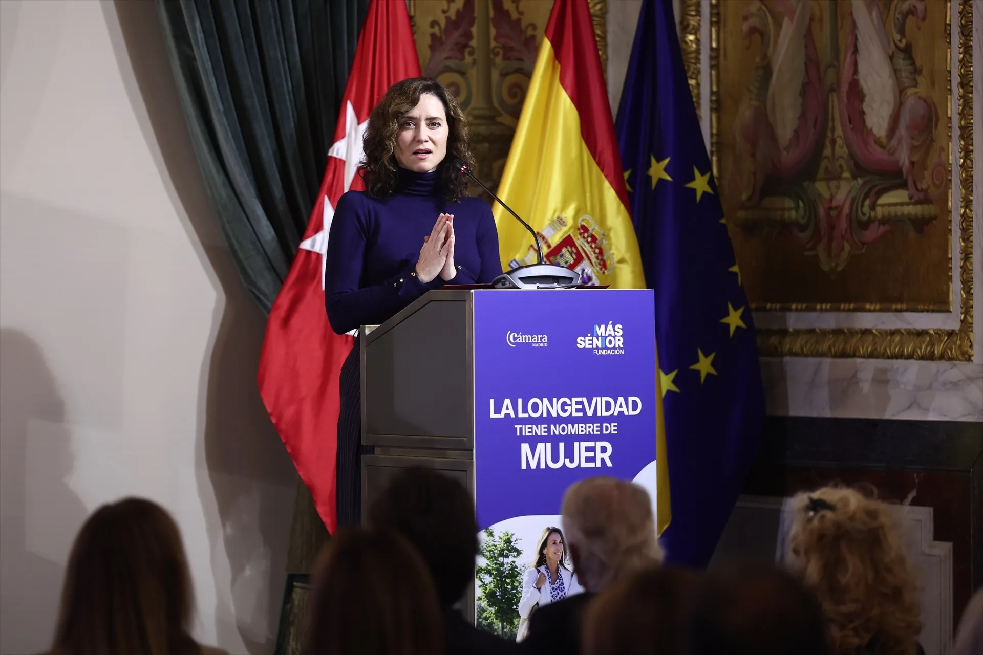 La presidenta de la Comunidad de Madrid, Isabel Díaz Ayuso. Eduardo Parra / Europa Press