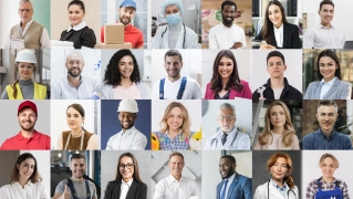 people collage design people collage design