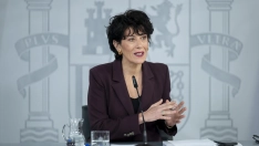La ministra de Inclusión, Seguridad Social y Migraciones y portavoz del Gobierno, Elma Saiz. Alberto Ortega / Europa Press