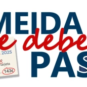 campaña lanzada por el PSOE para reclamar la tasa de basuras "Almeida te debe pasta". PSOE Ayuntamiento de Madrid