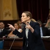 La presidenta del Governd e Baleares, Marga Prhoens. Javier Fernández / Europa Press