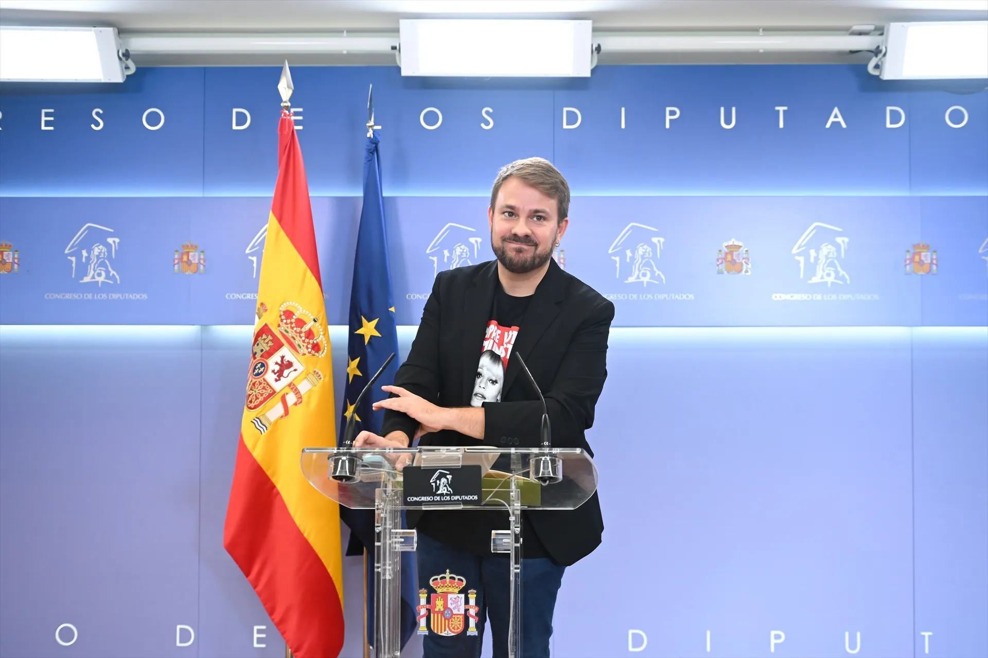 El portavoz adjunto de Sumar en el Congreso, Alberto Ibáñez. Gustavo Valiente / Europa Press El portavoz adjunto de Sumar en el Congreso, Alberto Ibáñez. Gustavo Valiente / Europa Press