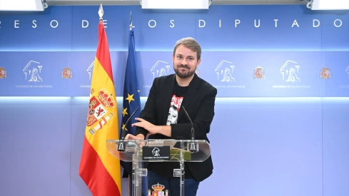 El portavoz adjunto de Sumar en el Congreso, Alberto Ibáñez. Gustavo Valiente / Europa Press
