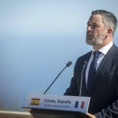 EuropaPress 7841189 presidente vox santiago abascal atiende medios mirador isabel ii 12 octubre EuropaPress 7841189 presidente vox santiago abascal atiende medios mirador isabel ii 12 octubre