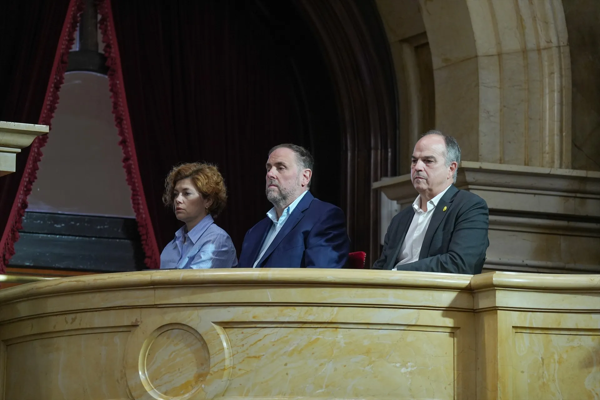 EuropaPress 7011916 secretaria general erc elisenda alemany presidente erc oriol junqueras