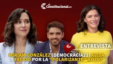 Miriam González, candidata de Democracia21, en entrevista para 'ElConstitucional.es'