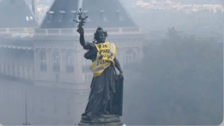 Disturbios en Francia. Fuente: X.