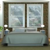 Habitación decorada. Fuente: Imagen de RaniRamli en Pixabay.