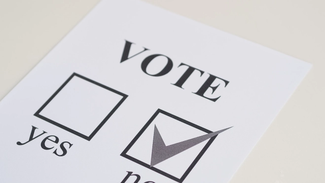 Ballot paper ready to be handed in. Source: Magnific. Ballot paper ready to be handed in. Source: Magnific.