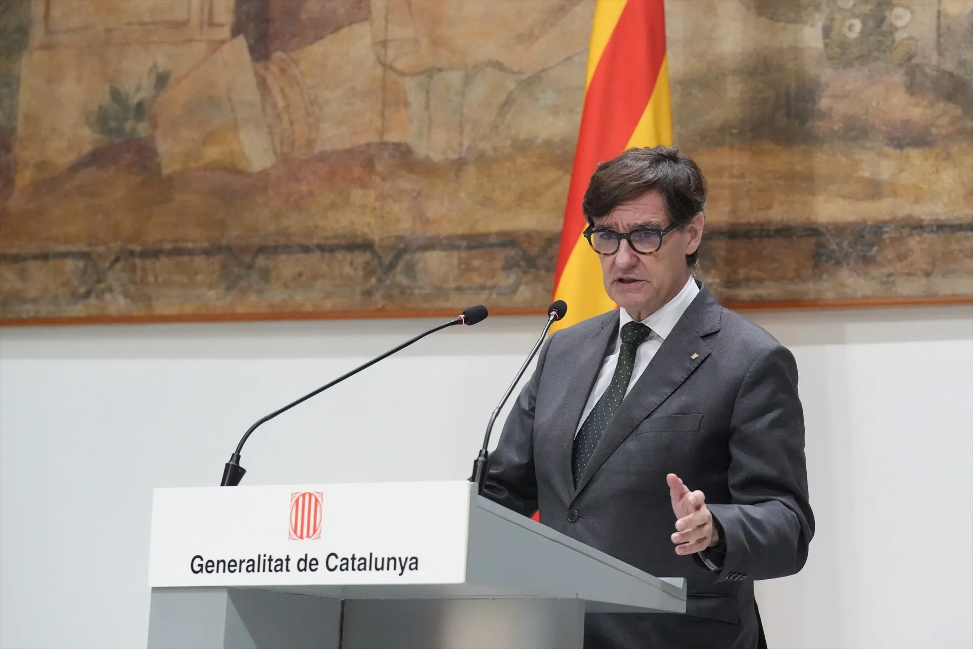 El presidente de la Generalitat de Catalunya, Salvador Illa. Fuente: David Zorrakino / Europa Press. El presidente de la Generalitat de Catalunya, Salvador Illa. Fuente: David Zorrakino / Europa Press.