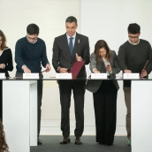 EuropaPress 7854918 presidente gobierno pedro sanchez 3i acto firma declaracion proyecto real EuropaPress 7854918 presidente gobierno pedro sanchez 3i acto firma declaracion proyecto real