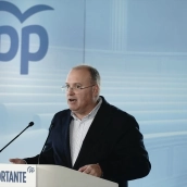 El secretario general del PP, Miguel Tellado.