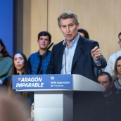 El presidente del Partido Popular, Alberto Núñez Feijóo.