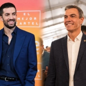 David Broncano y Pedro Sánchez. Elaboración propia / Imágenes: Europa Press