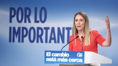 La vicesecretaria de Coordinación Sectorial del Partido Popular, Alma Ezcurra. Fuente: Eduardo Parra / Europa Press.