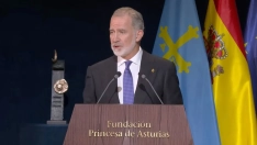 El Rey Felipe VI en los Premios Princesa de Asturias 2026. Fuente: Casa Real