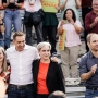 Los candidatos del Frente Amplio a las elecciones generales del 29N en el mitin de presentación el pasado sábado 16 en Madrid. Carlos Luján / Europa Press