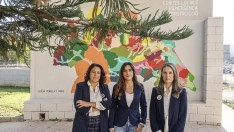 La presidenta de la Associació de Víctimes de la dana de 2024, Mariló Gradolí, la vicepresidenta de la Asociación de Víctimas y Damnificados por la dana de Valencia de 2024, Elisabeth González, y la presidenta de la Asociación de Víctimas Mortales de la dana de 2024, Rosa Álvarez. Rober Solsona / Europa Press