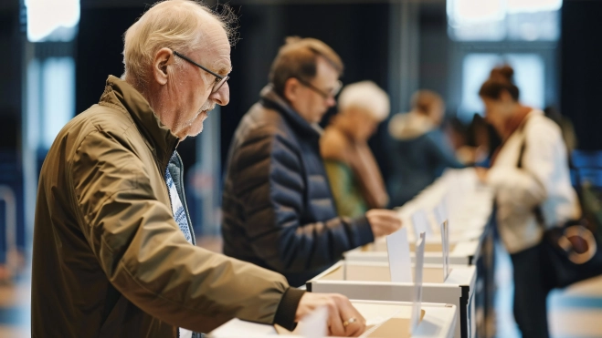 Mesa electoral. Fuente: Imagen de Vilius Kukanauskas en Pixabay.