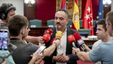 El alcalde de Móstoles, Manuel Bautista.