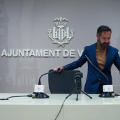 El antes miembro y exportavoz de la ultraderecha VOX en el Ayuntamiento de Valencia, Juanma Badenas. Foto de archivo: Jorge Gil / Europa Press