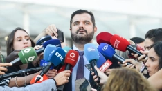 El presidente de Iustitia Europea, Luis María Pardo. Fuente: Gustavo Valiente / Europa Press.