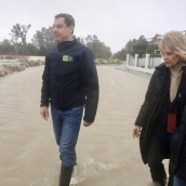 El presidente de la Junta de Andalucía, Juanma Moreno.