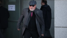 El excomisario José Manuel Villarejo a su llegada a la Audiencia Nacional.