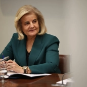 La presidenta de la Fundación CEOE, Fátima Báñez. Alejandro Martínez Vélez / Europa Press