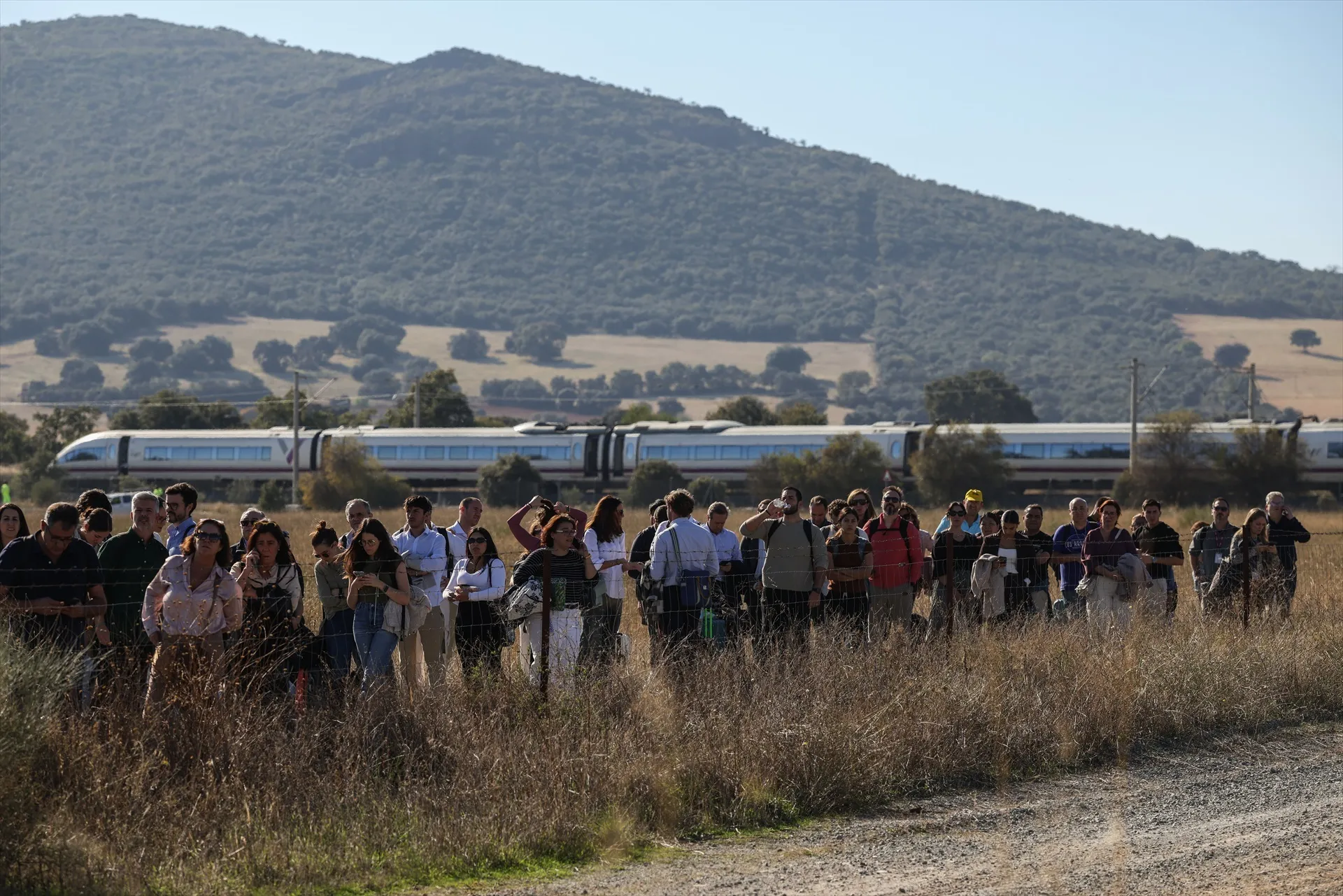 EuropaPress 7874952 pasajeros tren deben bajarse esperar autobuses imposibilidad avanzar tren EuropaPress 7874952 pasajeros tren deben bajarse esperar autobuses imposibilidad avanzar tren