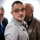 El alcalde de Móstoles, Manuel Bautista