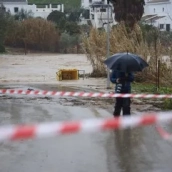 Efectos del temporal en la provincia de Málaga