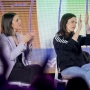 Irene Montero y Ione Belarra, en un acto de Podemos