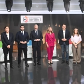 Debate de candidatos de las elecciones en Aragón
