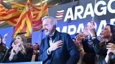 Azcón, tras el escrutinio