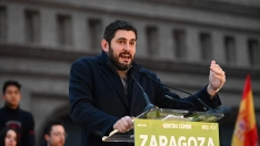 El candidato de VOX a las elecciones de Aragón, Alejandro Nolasco
