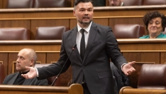 El portavoz de ERC en el Congreso, Gabriel Rufián