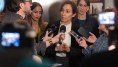 La ministra de Sanidad, Mónica García