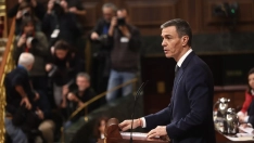 El presidente del Gobierno, Pedro Sánchez