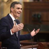 El presidente del gobierno, Pedro Sánchez.