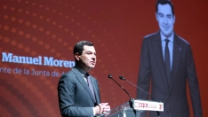 El presidente de la Junta de Andalucía, Juanma Moreno